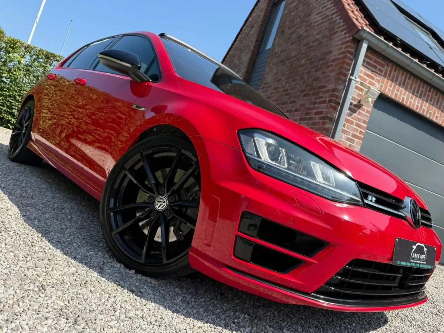 Volkswagen Golf R 7 r Rojo - 2