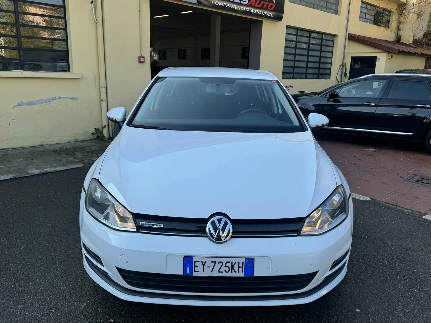 Volkswagen Golf Golf VII 2013 5p 1.4 tgi Highline (business) Blanc - 2