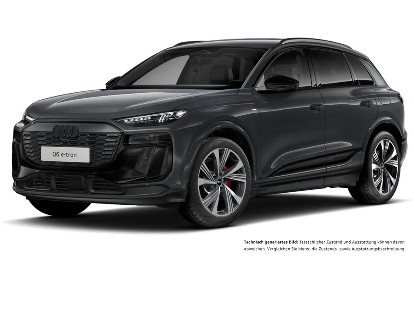Audi Q6 e-tron quattro S LINE WÄRMEPUMPE B&O AHK LM21 Grau - 2
