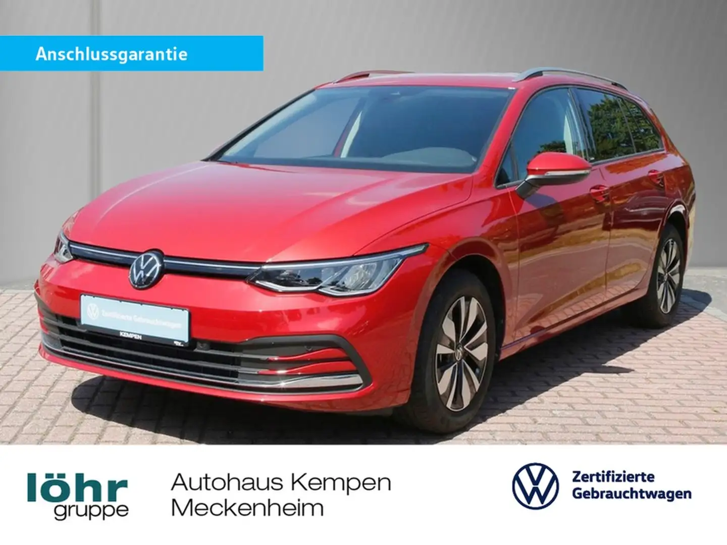 Volkswagen Golf VIII Variant 1.0 TSI Move 16"LM Navi+VC ACC RFK... Rot - 1