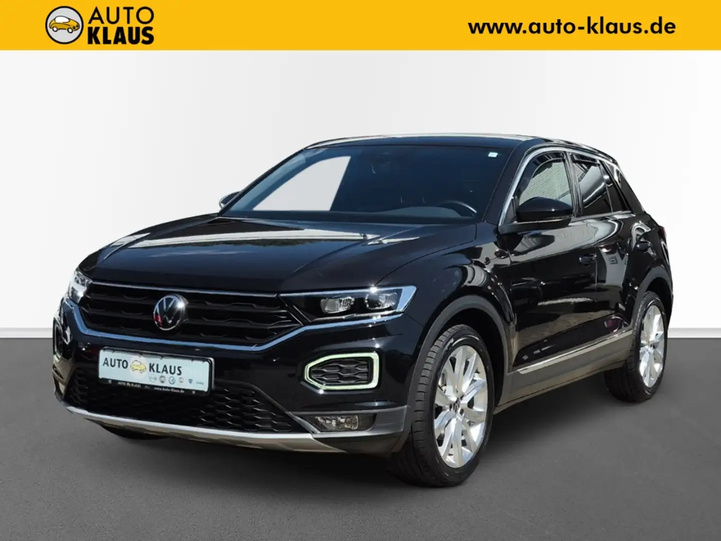 Volkswagen T-Roc 1.5 TSI Sport IQ-Drive AHK LED Navi Kamera Schwarz - 1