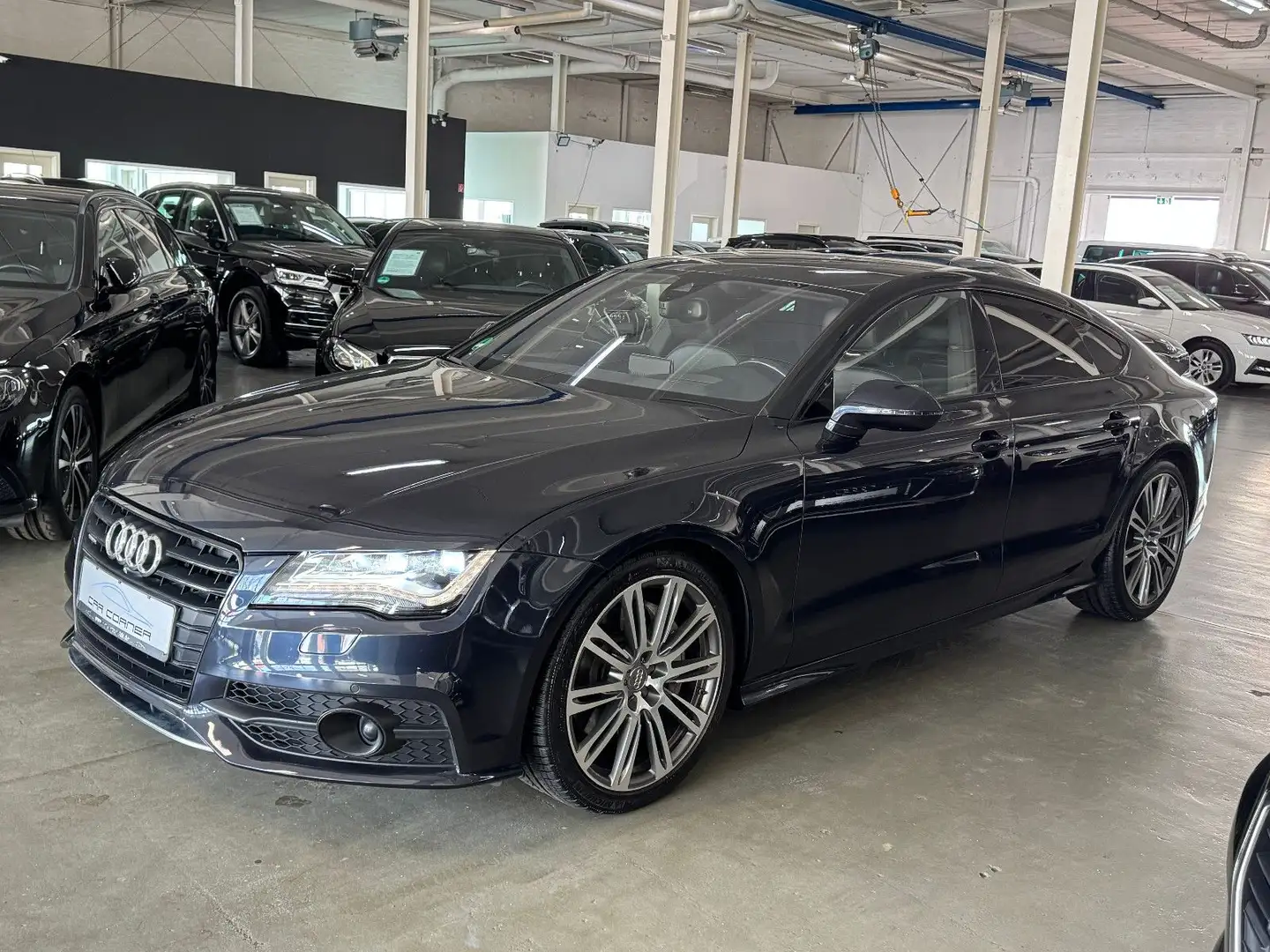 Audi A7 3.0 TDI QUATTRO 3X-SLINE BLACK EDITION VOLL Blau - 1