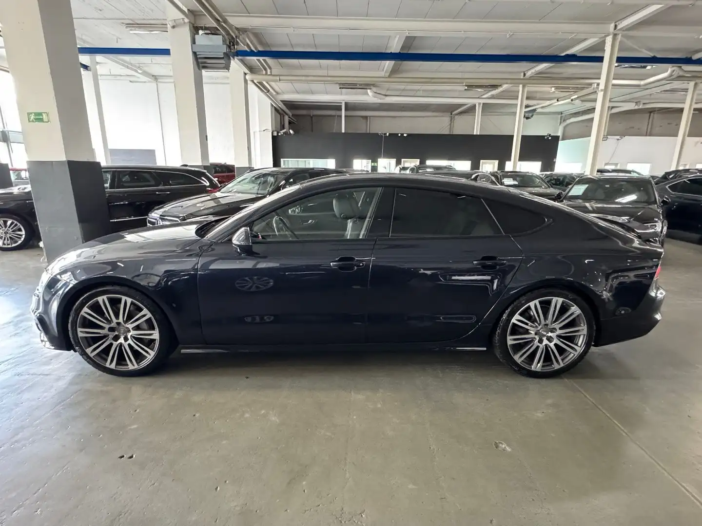 Audi A7 3.0 TDI QUATTRO 3X-SLINE BLACK EDITION VOLL Blau - 2