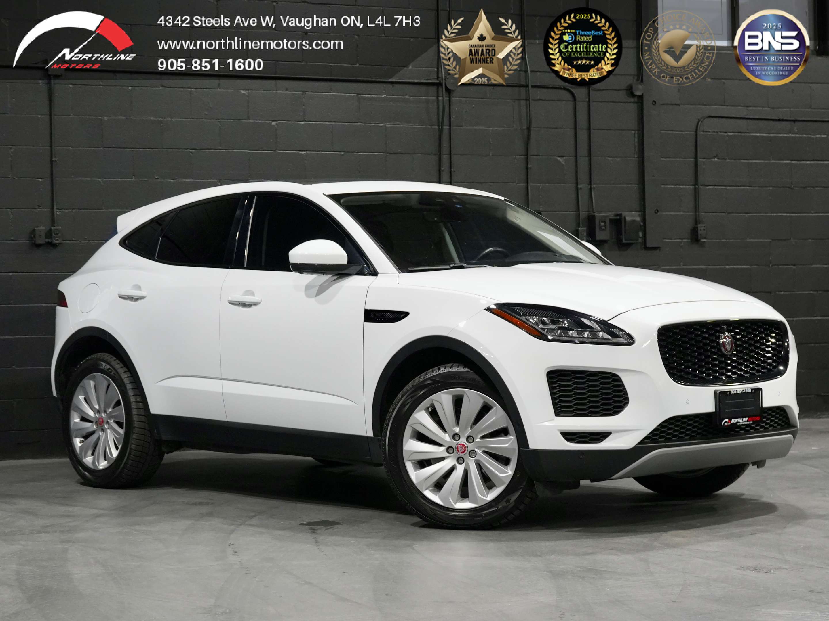 White 2020 Jaguar E-PACE P250 SE AWD SUV / Crossover All-Wheel Drive Automatic