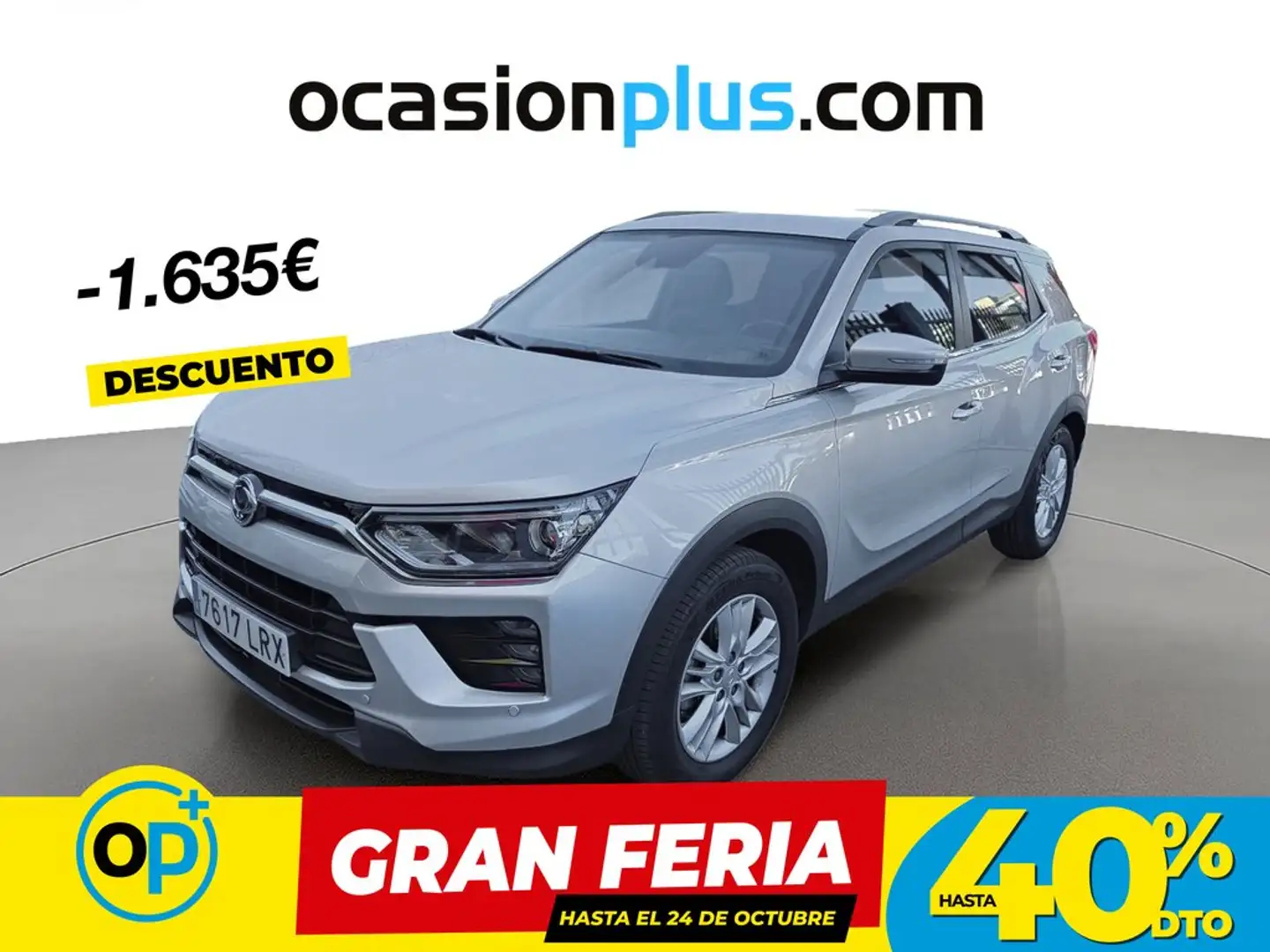 SsangYong Korando G15 Urban 4x2 Aut. Gris - 1