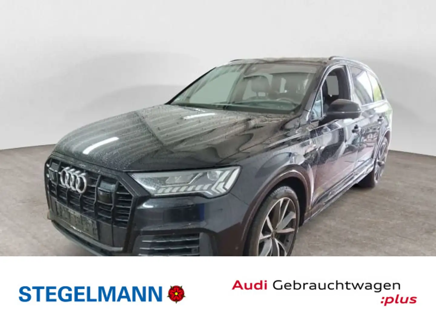 Audi Q7 55 TFSI e qu. S-Line Sport Head_up*Matrix*AIR Nero - 1