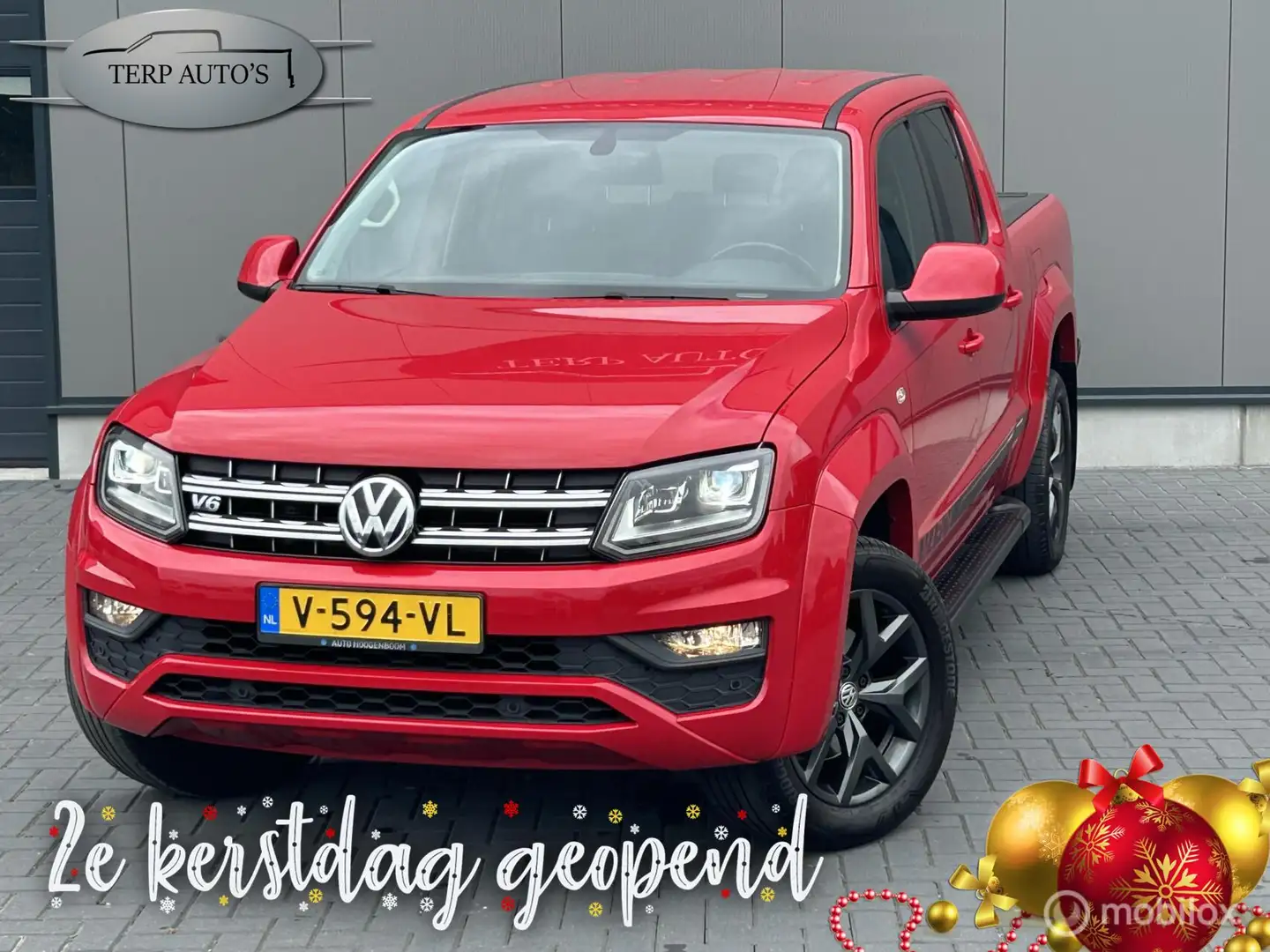 Volkswagen Amarok 3.0 TDI 4Motion DC Highline 1e Eig 258pk Rood - 1