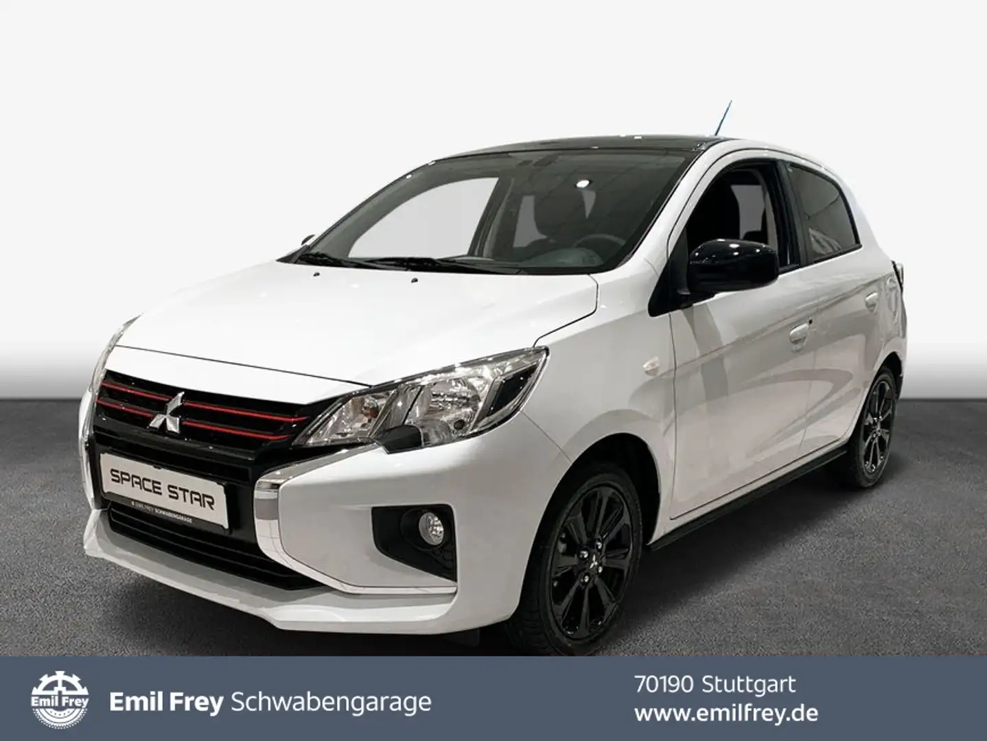 Mitsubishi Space Star AS&G 1.2 Select+ Black 52 kW, 5-türig Weiß - 1