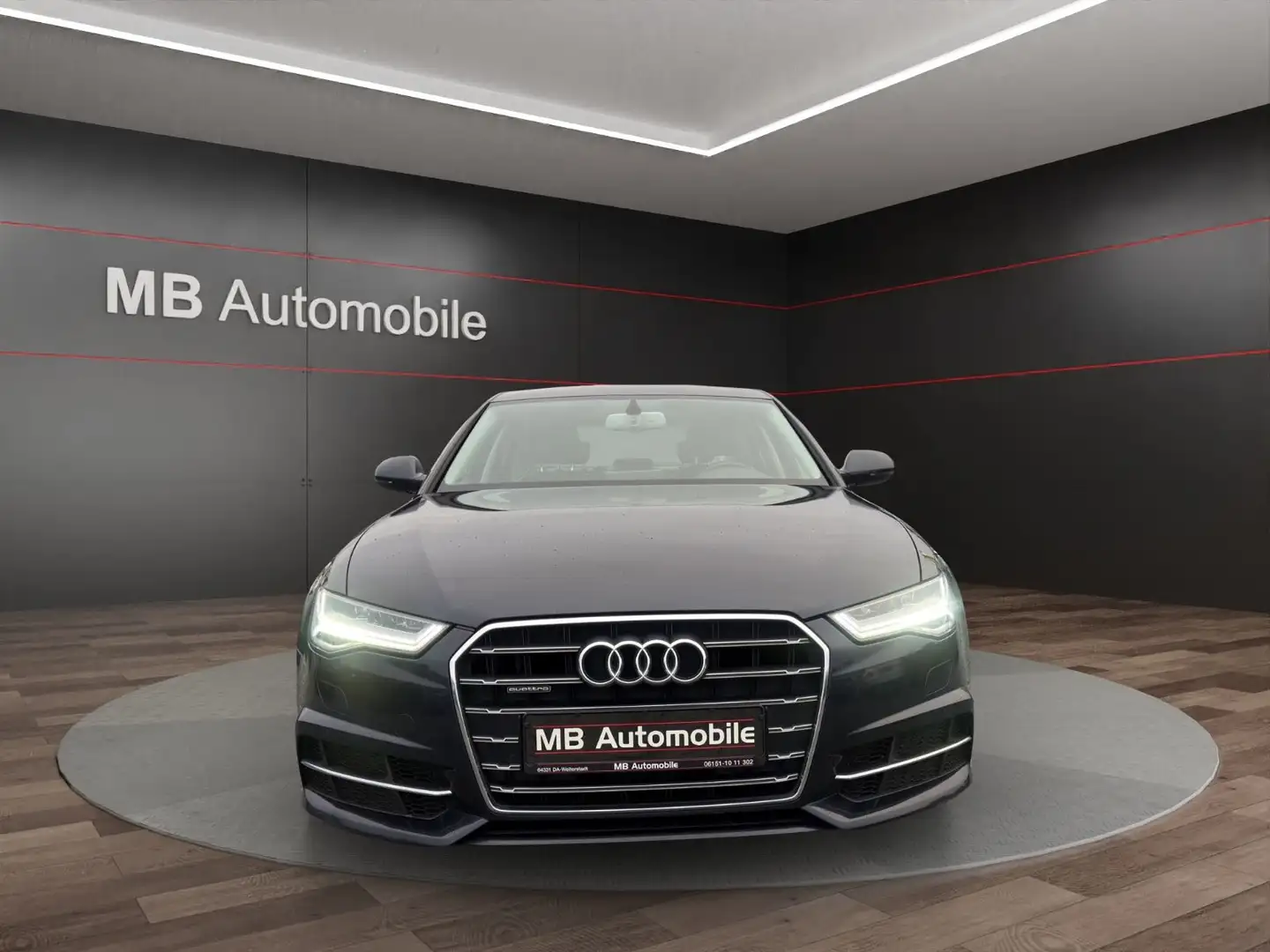 Audi A6 3.0 TDI quattro S tronic S Line LED/Navi Blau - 2