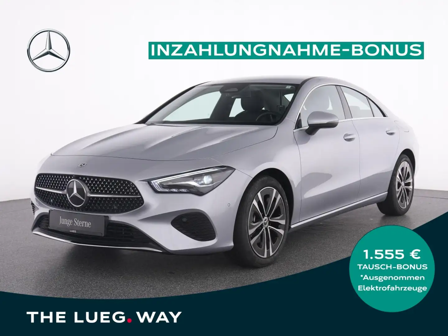 Mercedes-Benz CLA 180 Coupé Progressive+NavPrem+LED-HP+18"+RFK Silber - 1