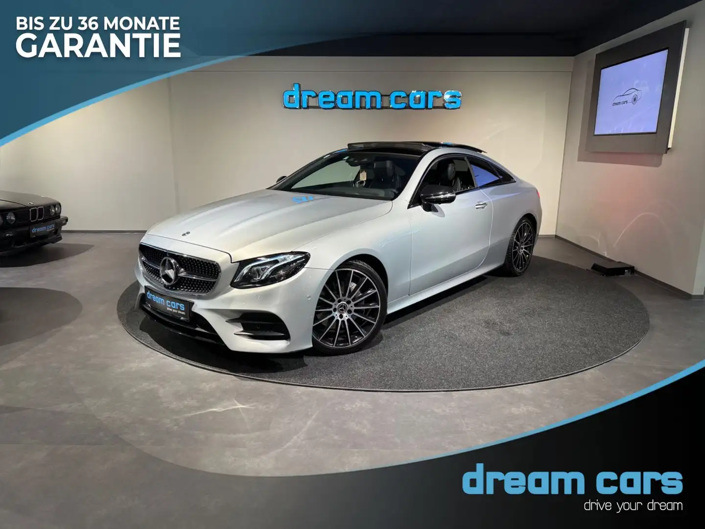 Mercedes-Benz E 220 d Coupe Aut. / AMG LINE / NIGHT PAKET / PANO / Grau - 1
