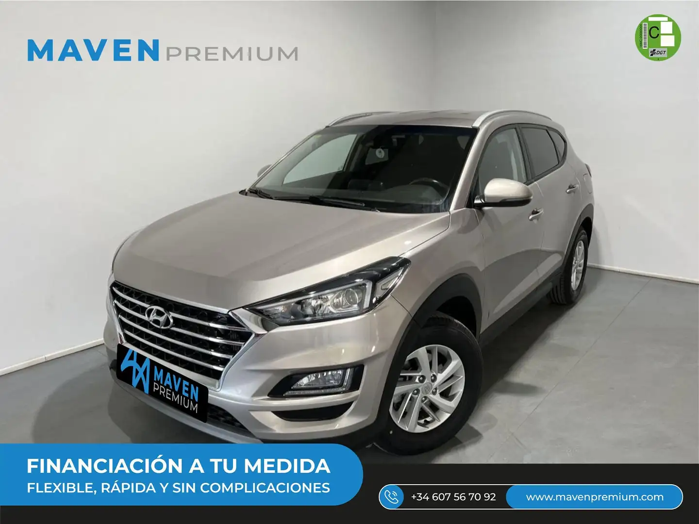 Hyundai TUCSON 1.6CRDI SLE 4x2 Blanc - 1