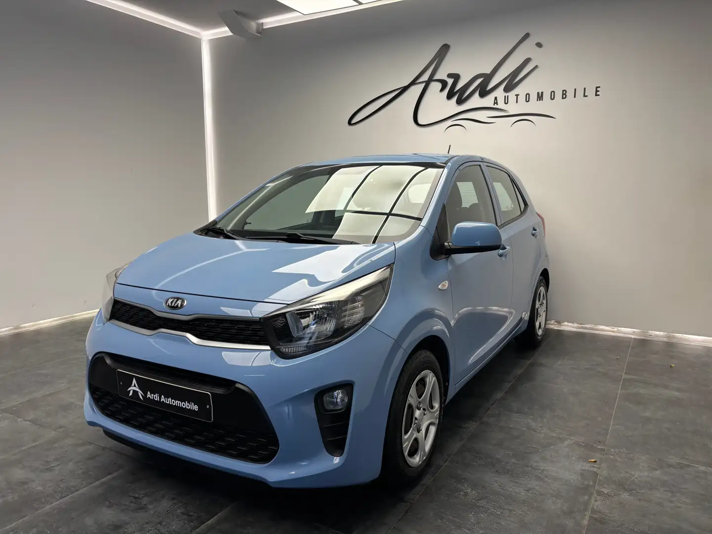 Kia Picanto 1.0i *BLUETOOTH*AIRCO*PHARE AUTO*GARANTIE 12 MOIS* Bleu - 1