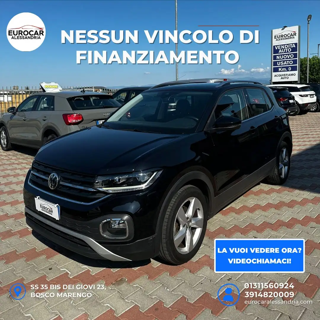 Volkswagen T-Cross 1.0 tsi Advanced 115cv Nero - 1