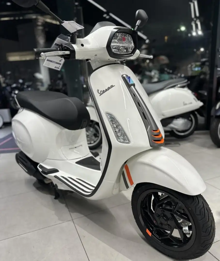 Vespa Sprint S 125 E5+ ABS LED Biały - 1