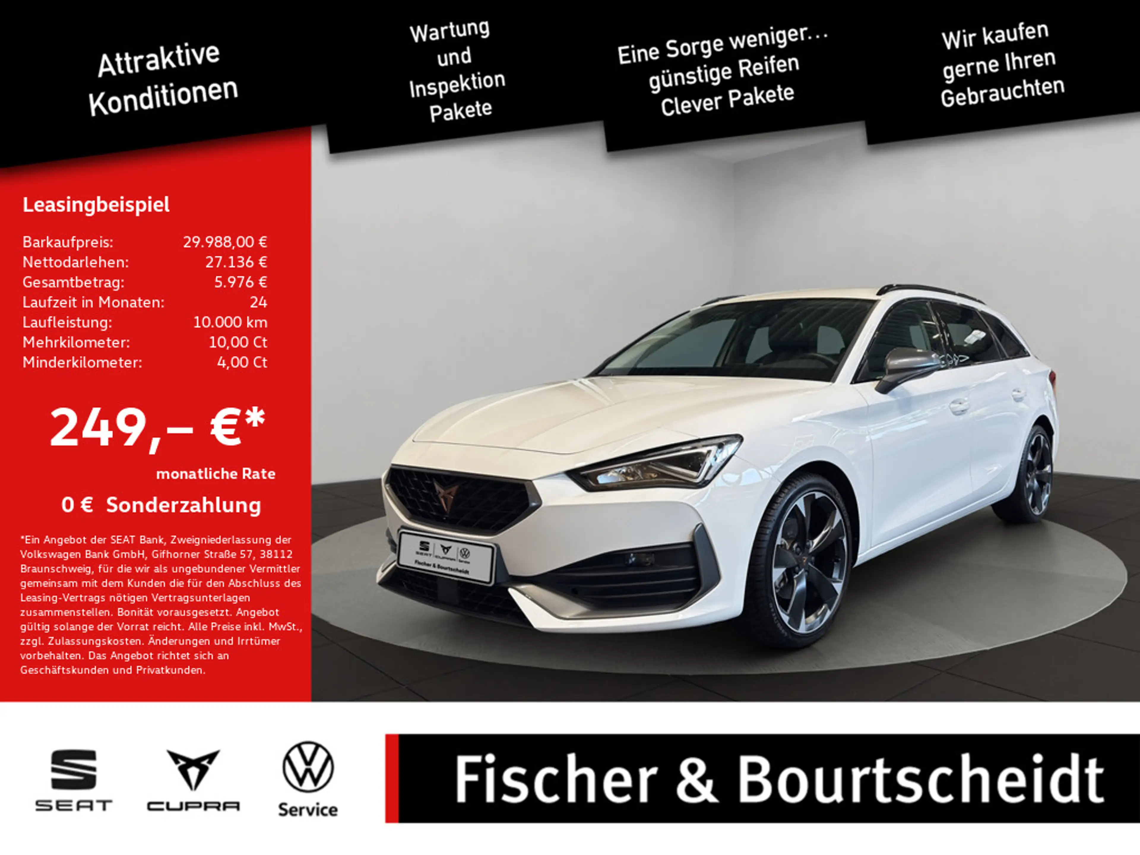 CUPRA Leon Sportstourer 2.0 TSI VZ 4Drive LED PANO