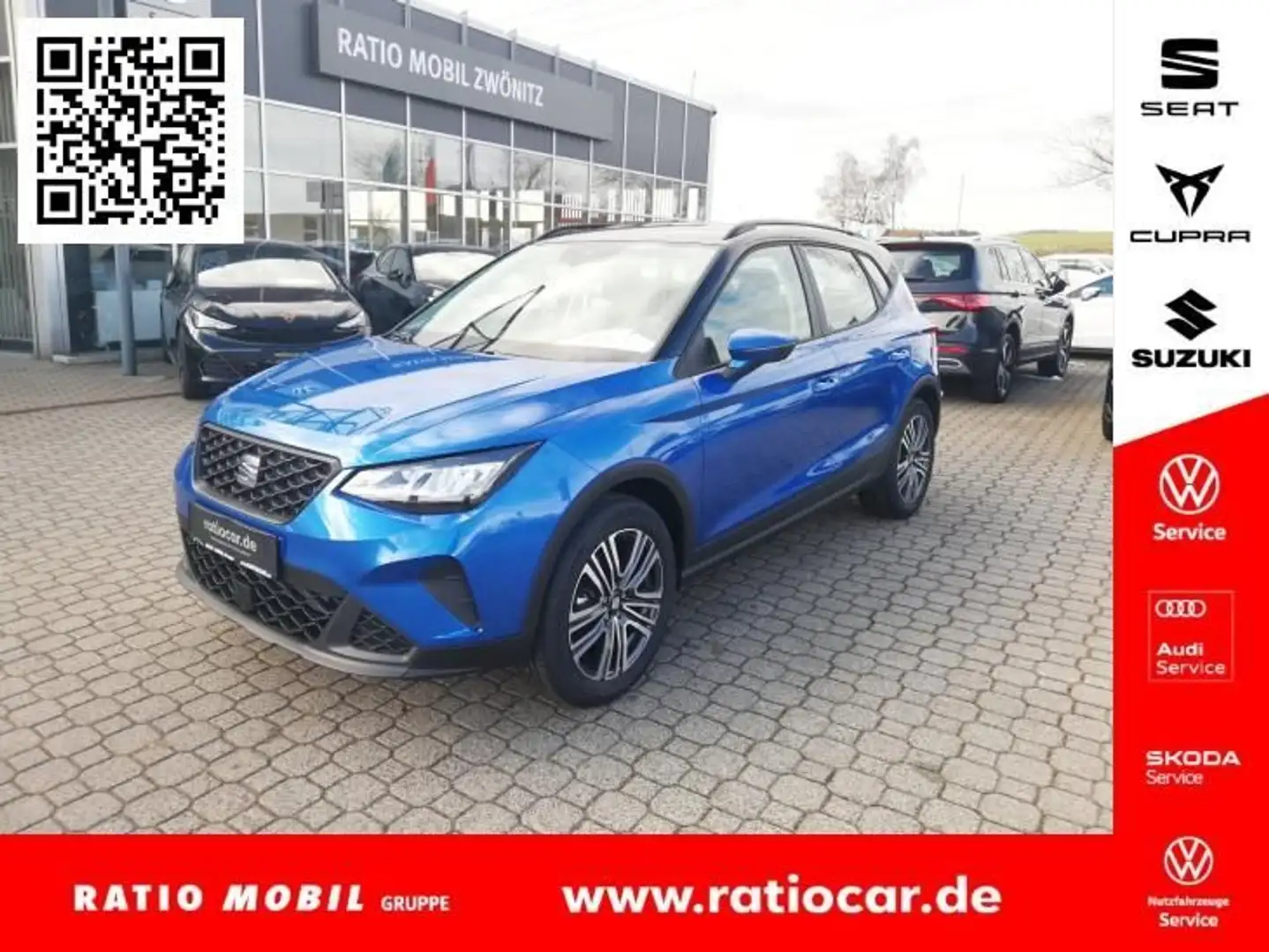 SEAT Arona ARONA STYLE EDITION 1.0 TSI FULL-LINK SHZ EPH Blau - 1