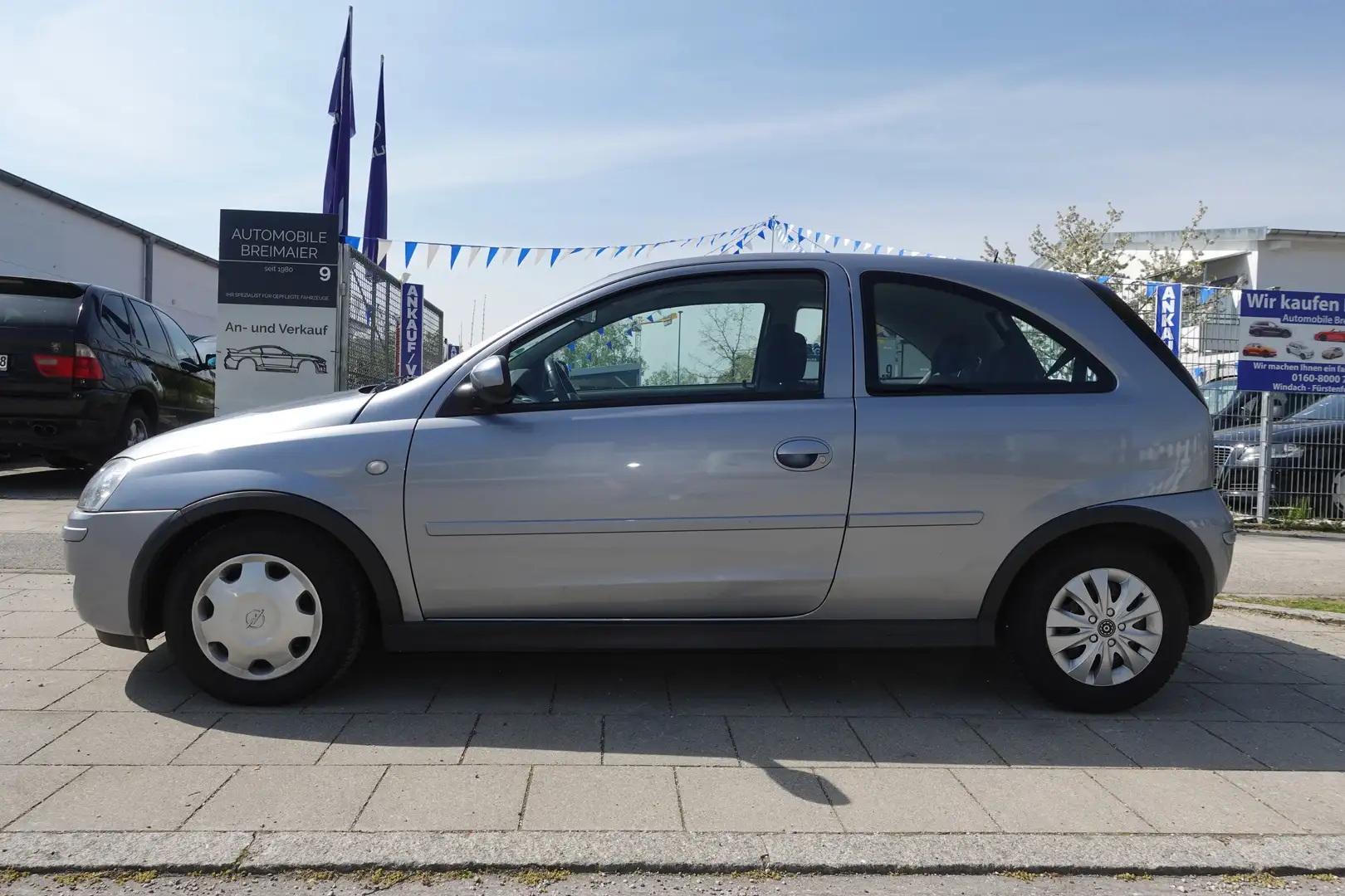 Opel Corsa EDITION*TÜV NEU*KLIMA*CD*SERVICE NEU*GEPFLEGT* Grau - 2