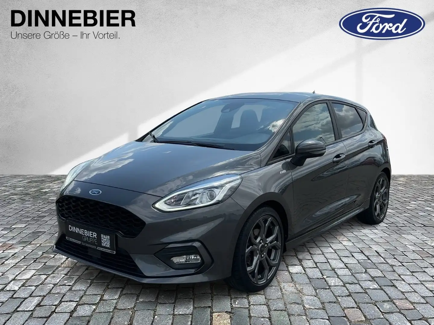 Ford Fiesta ST-Line 1.0 *NAVI*PDChi*KLIMAAUT*SITZHEIZvo*TEMPOM Grau - 2