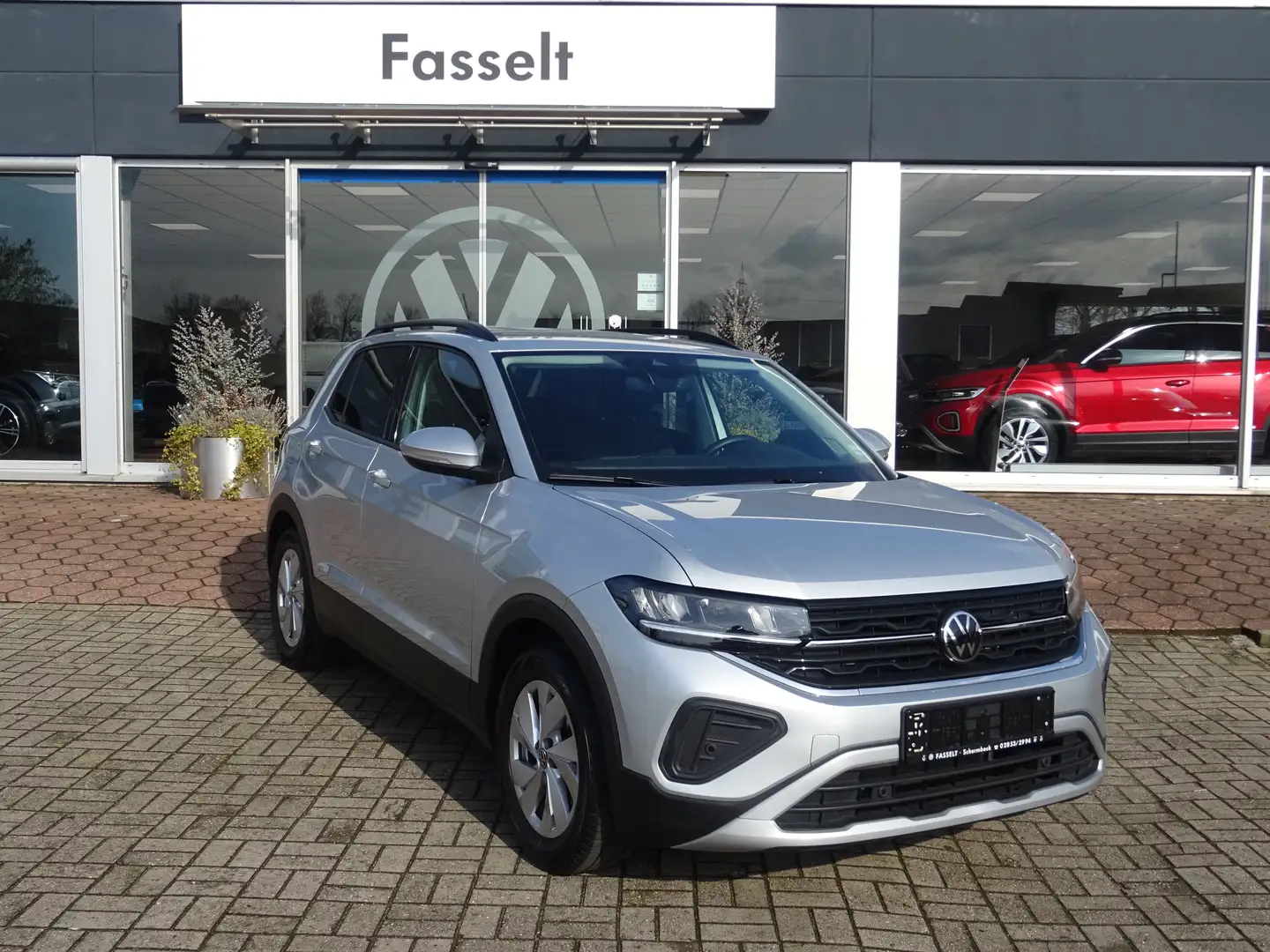 Volkswagen T-Cross 1.0 TSI OPF Life GP Rückensütze,Assistenzpak Silber - 1