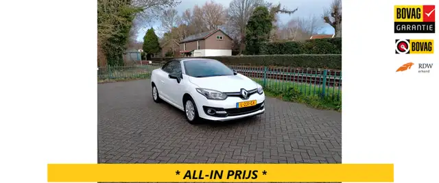Renault Megane Coupé-Cabriolet 1.2 TCe Privilège parelmoer wit ai