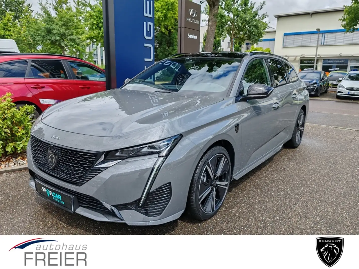 Peugeot 308 SW GT 1.2 PureTech 130 EU6e El. Panodach Navi Digi Grau - 1