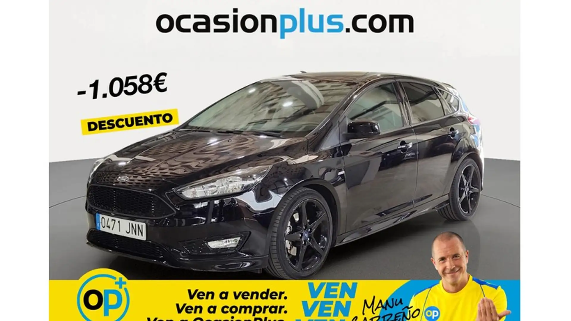 Ford Focus 2.0TDCi Auto-S&S ST-Line 150 Negro - 1