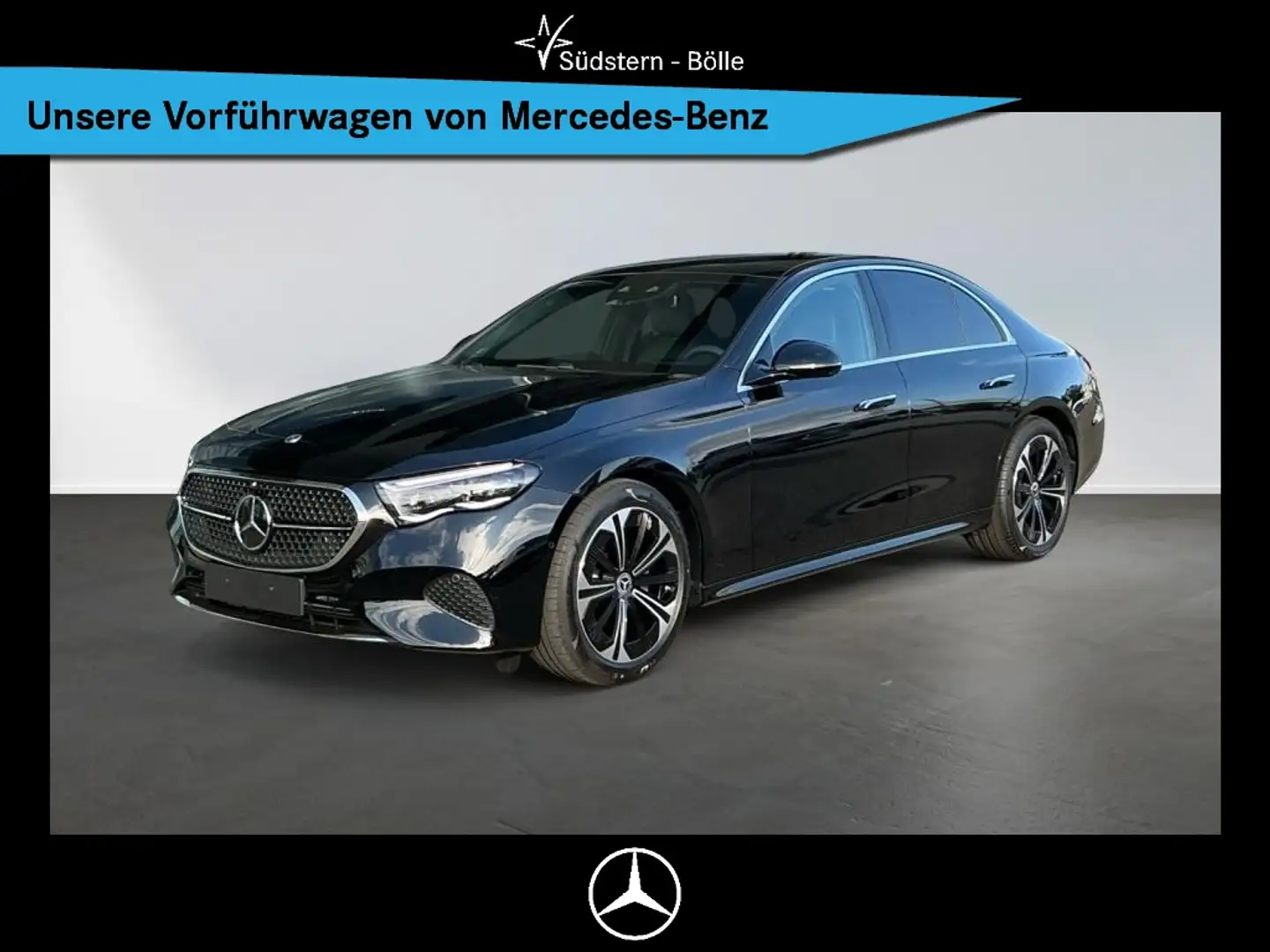 Mercedes-Benz E 220 d 4M +AVANTGARDE+DISTRO+SHZ+NAVI+AMBIENTE Noir - 1