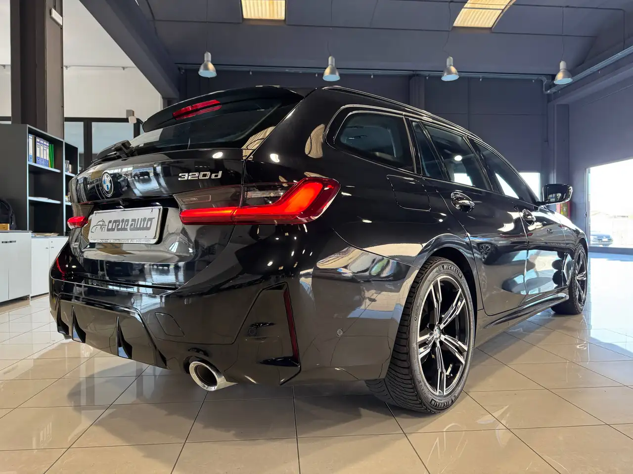 BMW 320 d Touring mhev 48V xdrive auto MSPORT PREZZO REALE, миниатюра 3
