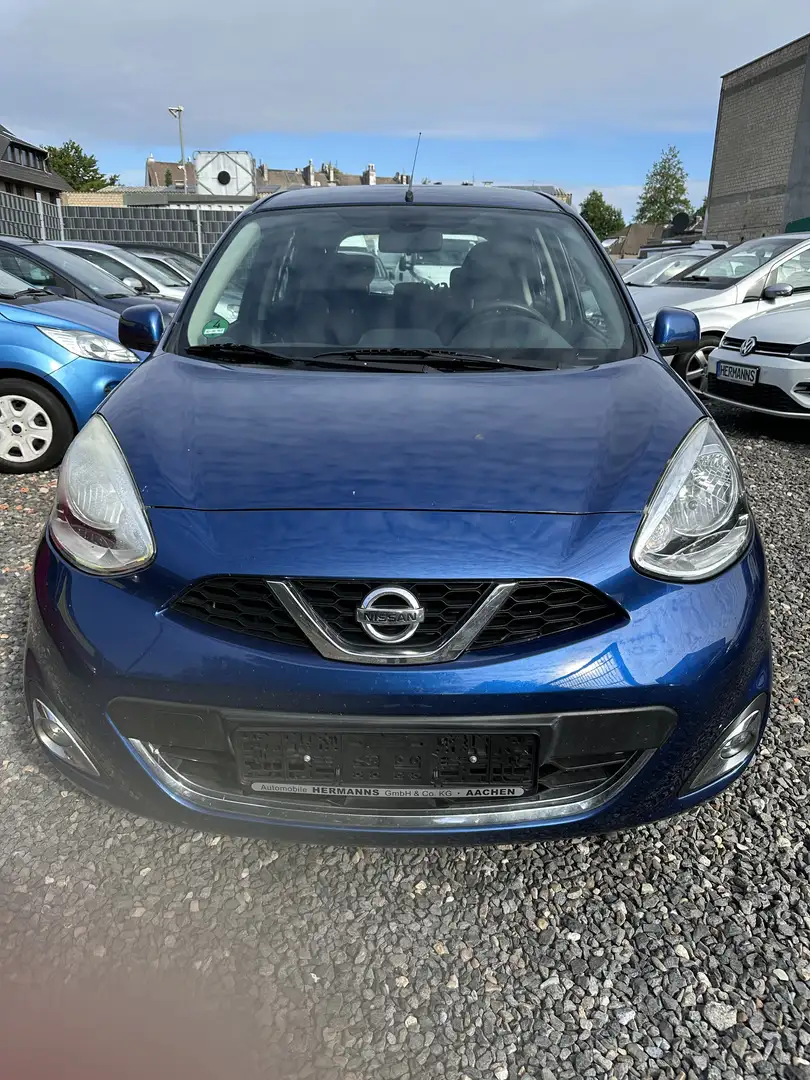 Nissan Micra Acenta Blau - 1