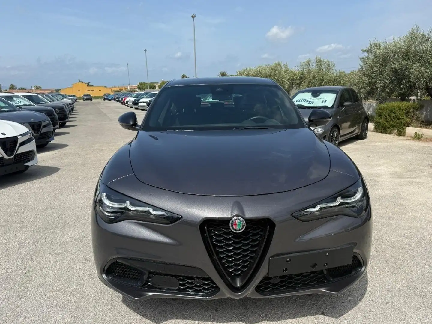 Alfa Romeo Stelvio 2.2 Turbodiesel 160 CV AT8 RWD Sprint Grigio - 2