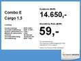 Opel Combo E Cargo 1.5 D *3-Sitzer*PDC*AHK* Weiß - thumbnail 4
