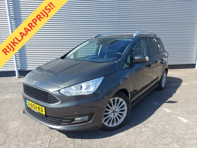 Ford Grand C-Max 1.0 Titanium, airco,cruise,navigatie/camera,stoel/