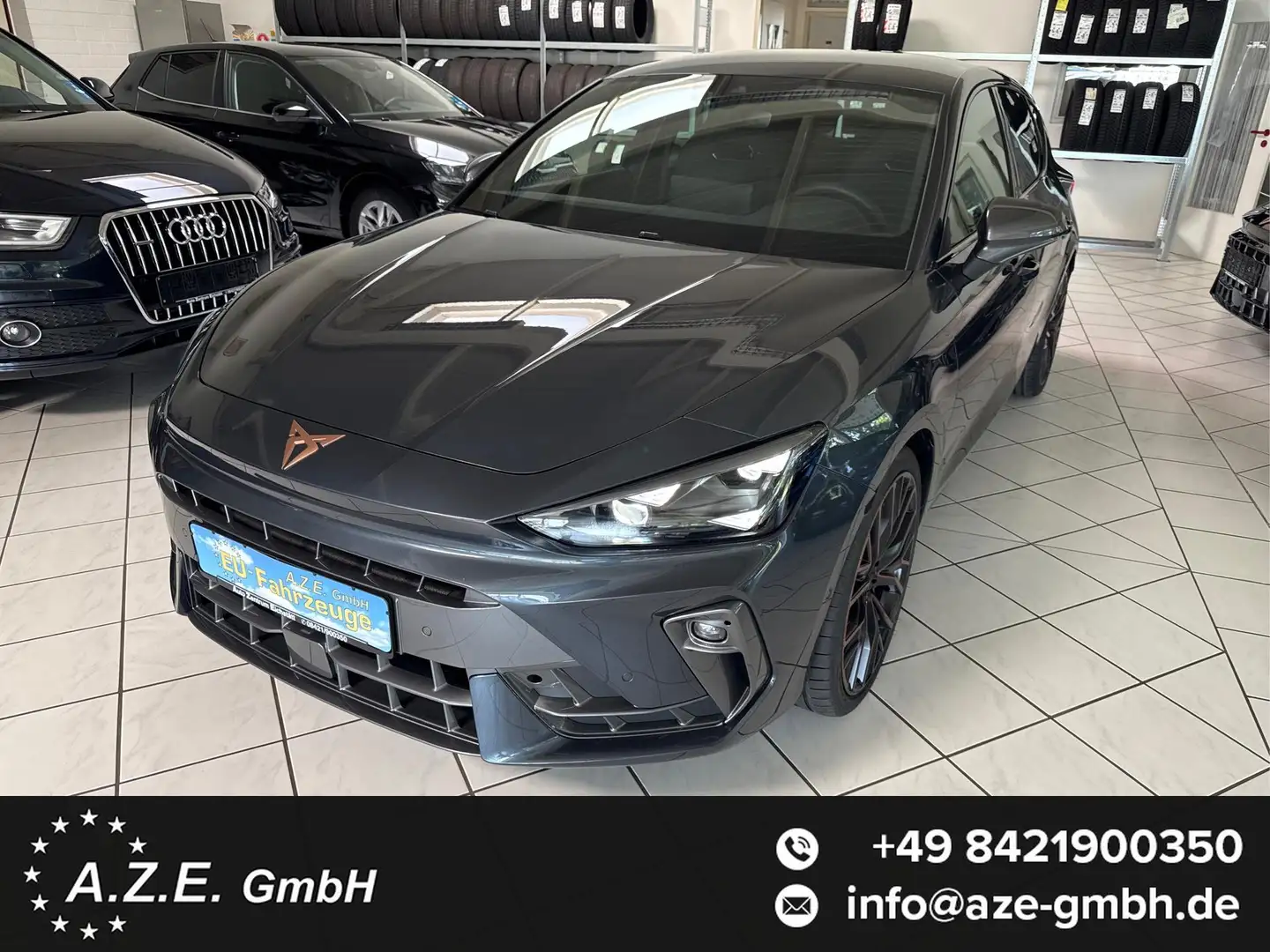 CUPRA Leon VZ 2.0 TSI DSG 4x4 *SH*NAVI*MATRIX*TWA*APP*AHK*... Grijs - 1