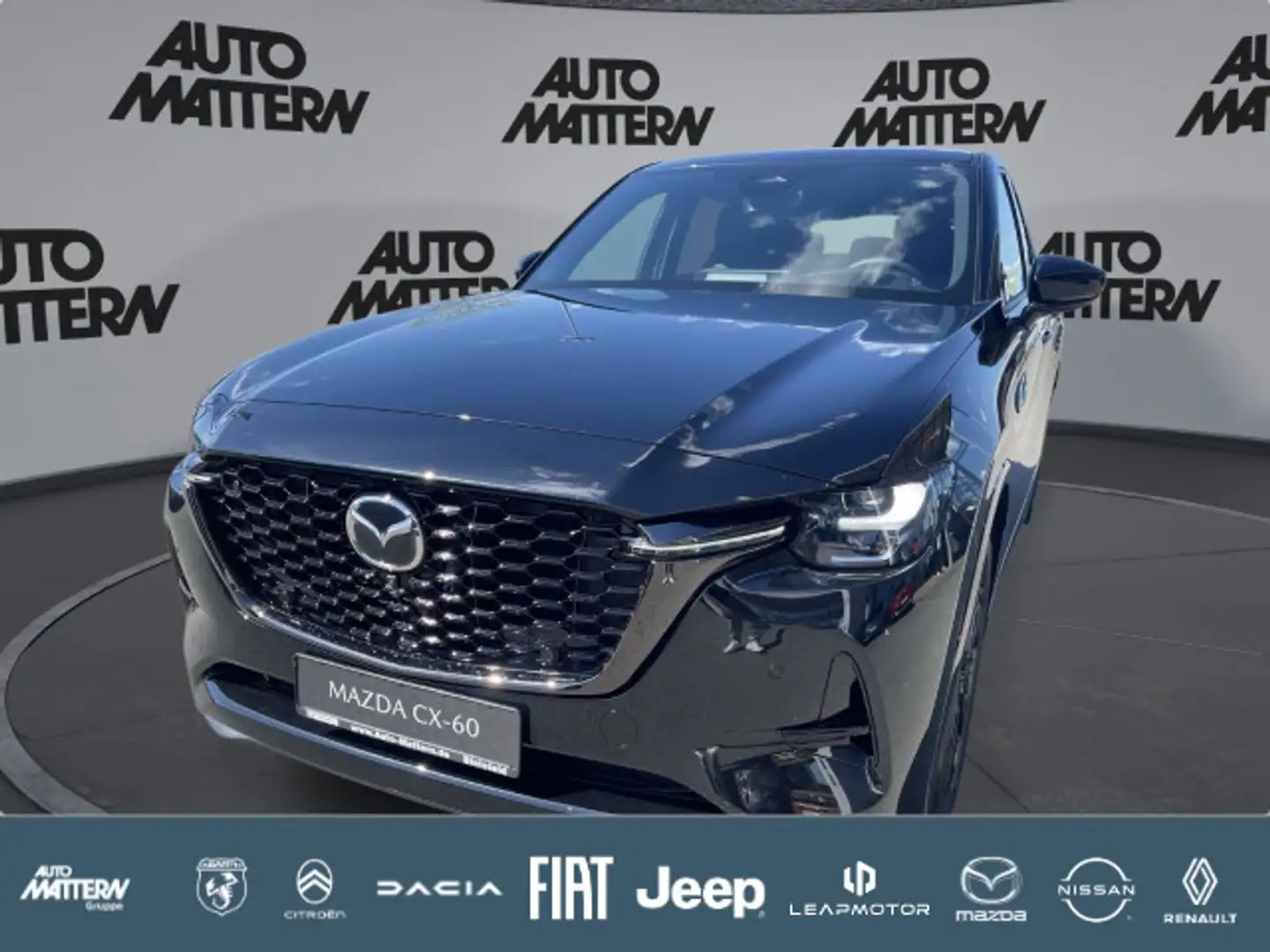 Mazda CX-60 Homura Plus NAVI|LED|Pano|CarPlay|SHZ|HUD Schwarz - 1