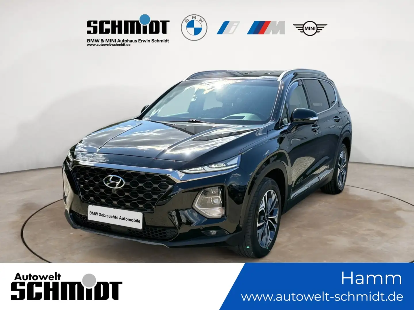 Hyundai SANTA FE Santa Fe 2.2 CRDi Premium 2WD 8AT SEVEN+GARANTIE Schwarz - 1