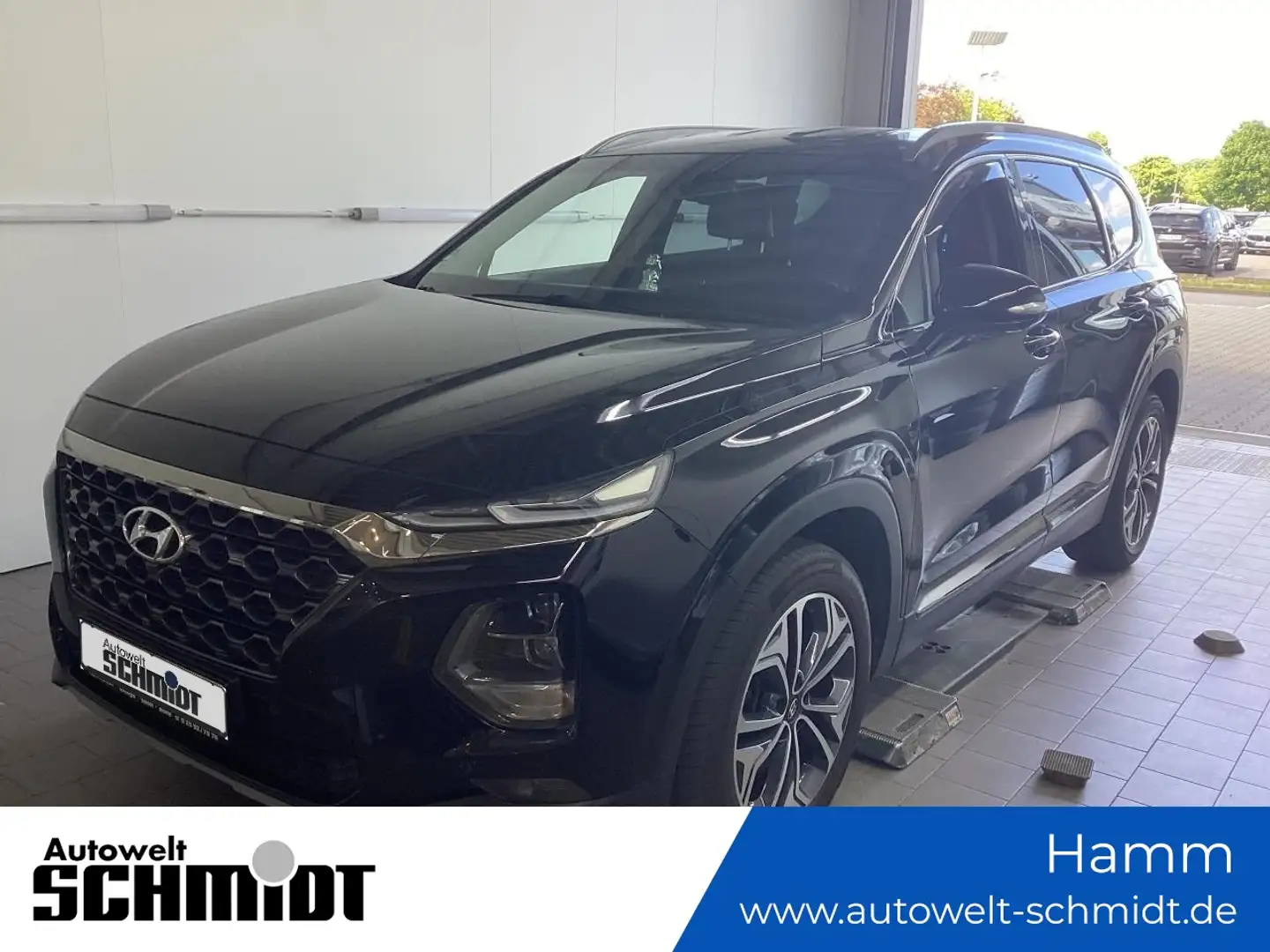 Hyundai SANTA FE Santa Fe 2.2 CRDi Premium 2WD 8AT SEVEN+GARANTIE Schwarz - 1