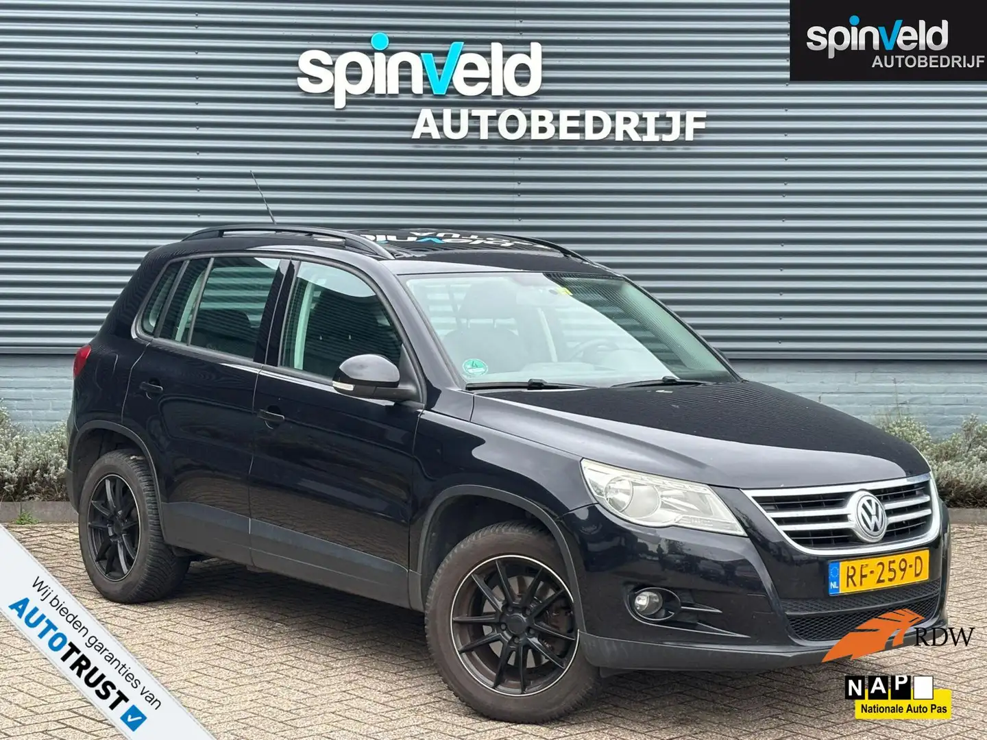 Volkswagen Tiguan 1.4 TSI Comfort&Design BJ`09 Airco Lees tekst Negro - 1