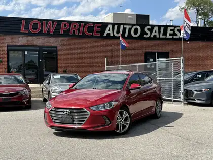 2017 Hyundai Elantra Limited FWD Sedan Front-Wheel Drive 6-Speed Automatic