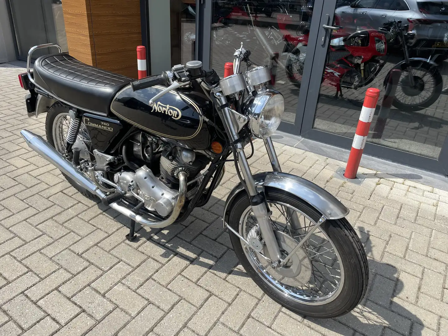 Norton Commando 750 originele staat#uniek Negro - 2