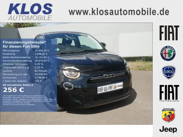Fiat 500e AT 42 Kwh 118PS KOMFORT KAMERA SHZ ALU