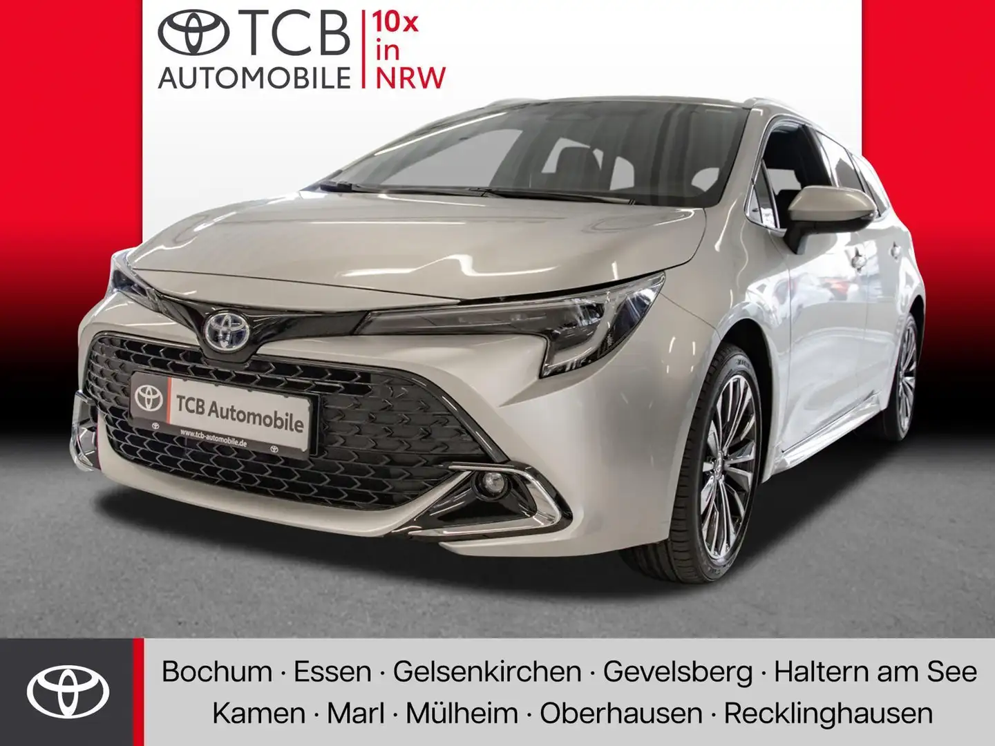 Toyota Corolla 1.8 HYBRID TEAM D TECHNIK-PAKET/EKLAPPE Zilver - 1