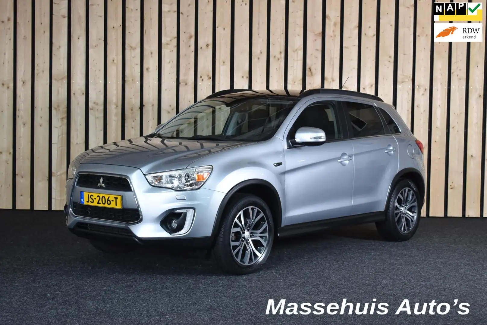 Mitsubishi ASX 1.6 Cleartec Instyle 1eig. Leer Panoramadak Camera Grijs - 1