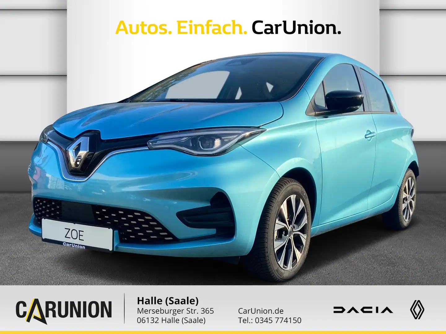 Renault ZOE Evolution EV50 110hp 4 Season Bleu - 1