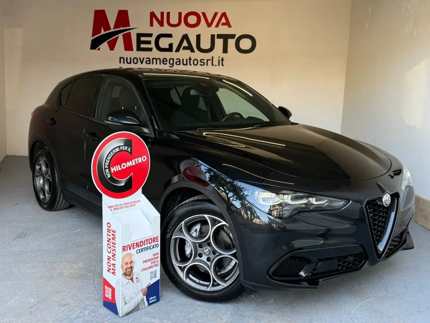 Alfa Romeo Stelvio 2.2 Turbodiesel 160 CV AT8 RWD Sprint Grigio - 1