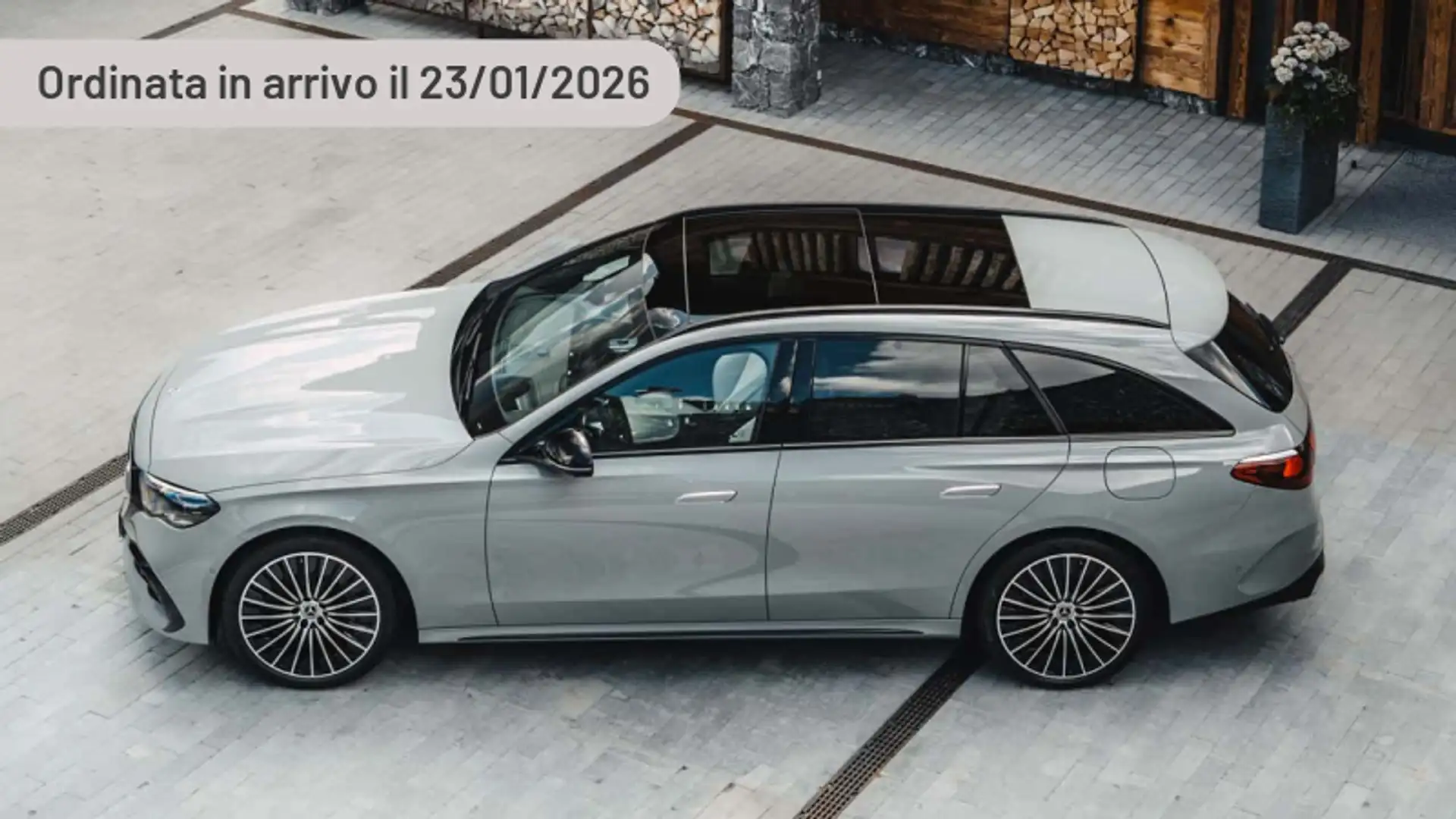 Mercedes-Benz E 300 E 300 de hybrid EQ 4Matic S.W. AMG Line Premium Argento - 1