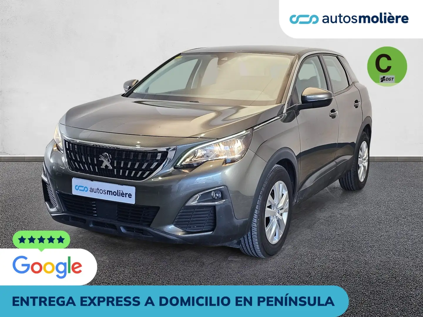 Peugeot 3008 1.2 PureTech S&S Access 130 Gris - 1