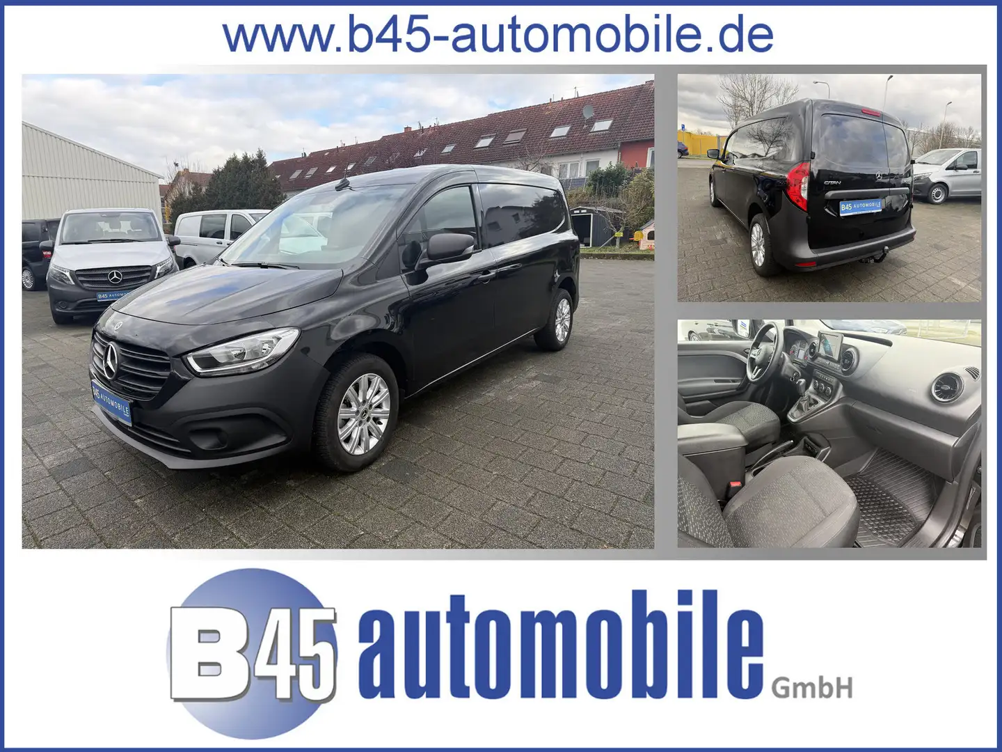Mercedes-Benz Citan 110 CDI Kasten BASE Lang Klima AHK Kamera PDC Schwarz - 1