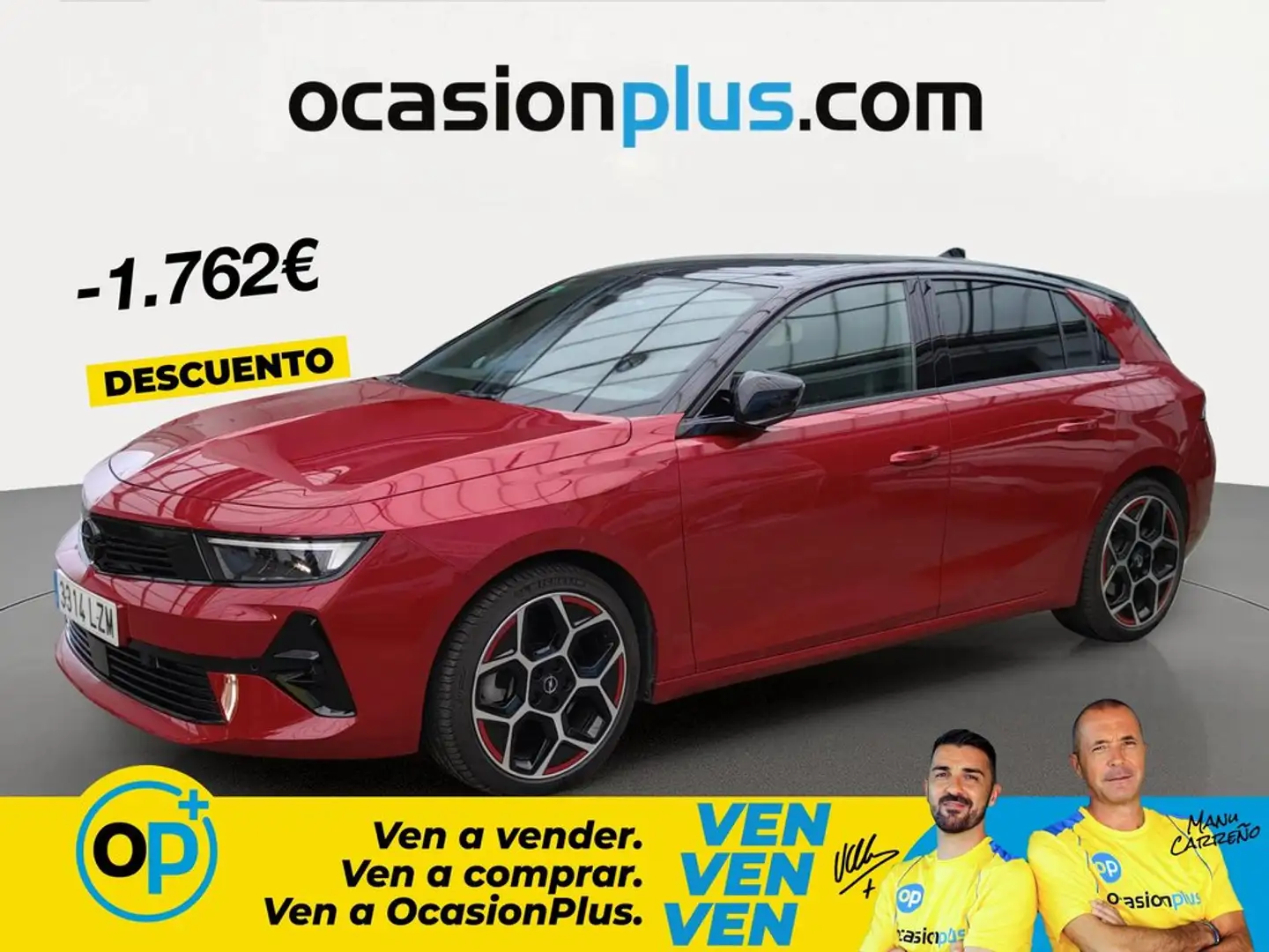 Opel Astra 1.6T PHEV S/S GS Aut. 180 Rojo - 1