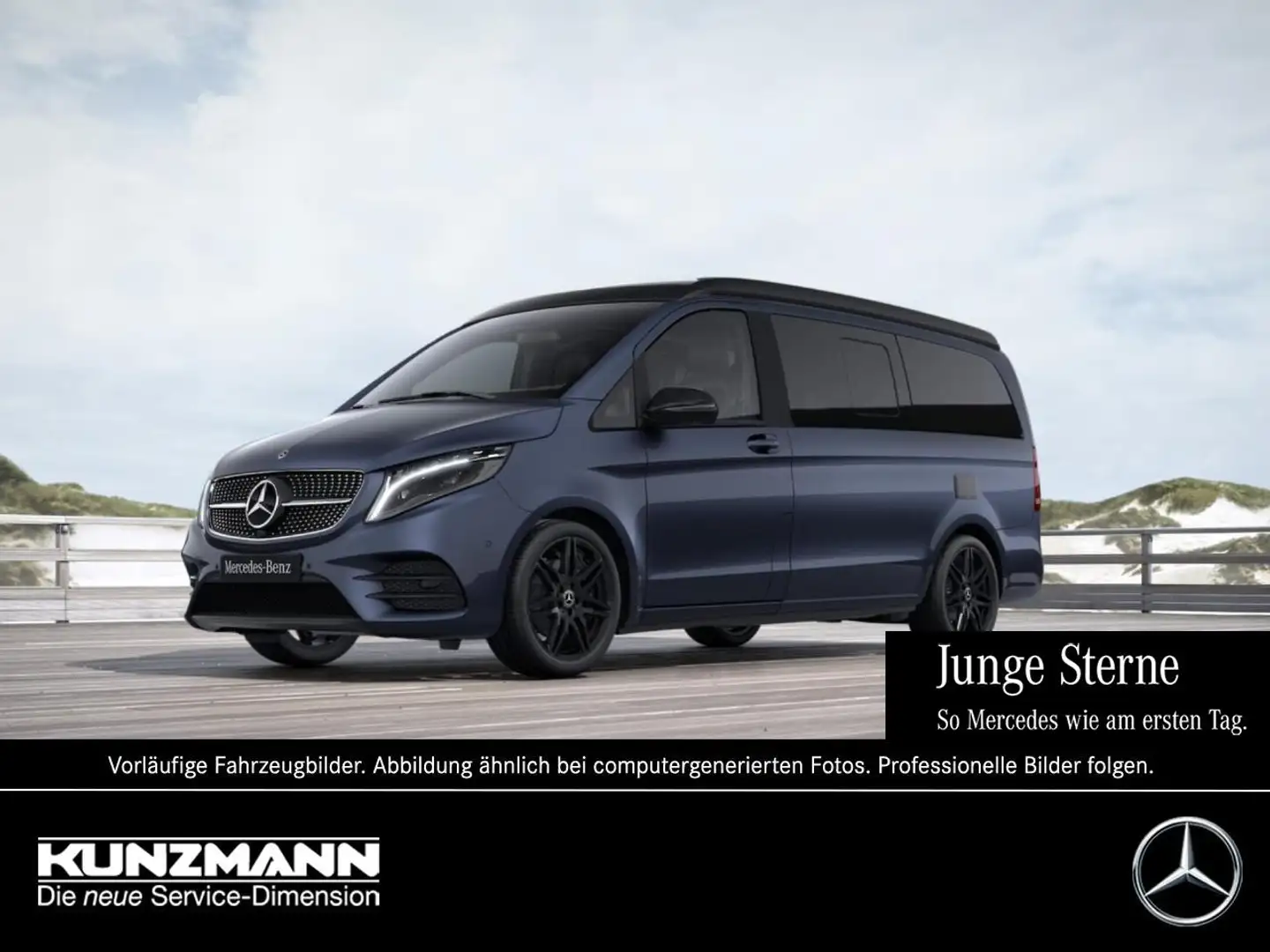 Mercedes-Benz Marco Polo 250 d 4M EDITION AMG Distronic AHK Blau - 1